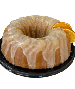 Rosca de naranja semi húmeda glaseada