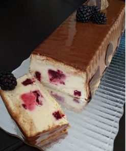 Tarta saludable de Frutos rojos (Sin Lácteos, sin gluten y sin azúcar)