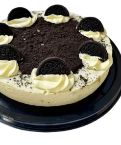 Cheesecake de Oreo con dulce de leche